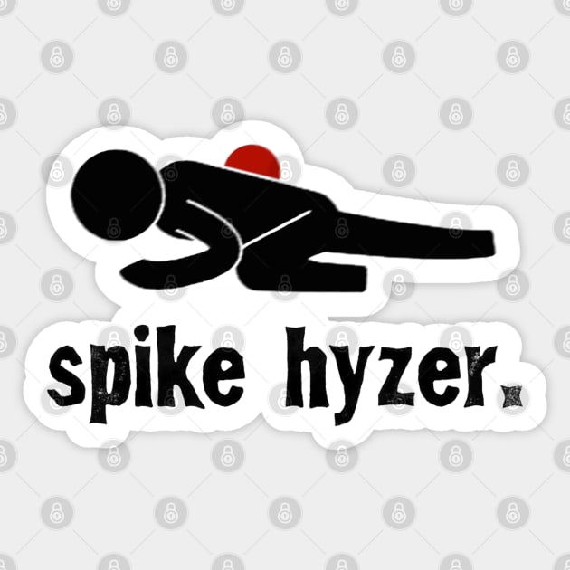 Spike Hyzer Sticker by DiscGolfThings